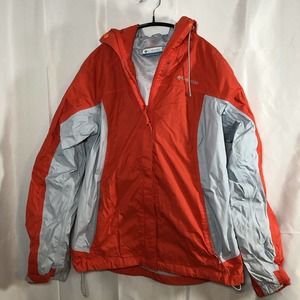 Columbia Rain Jacket Red Medium Women